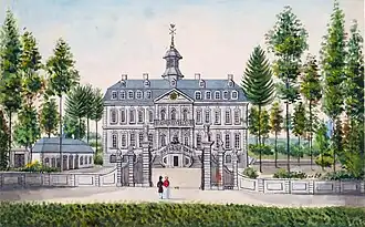 Kasteel Bloemendal in Vaals, 1827