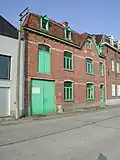 Stadswoning met pakhuis