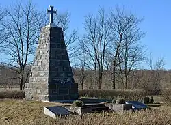 Monument voor de Estische Onafhankelijkheidsoorlog op het kerkhof