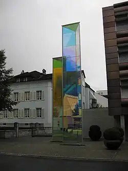 Two Prisms of Light (2002) in Vaduz