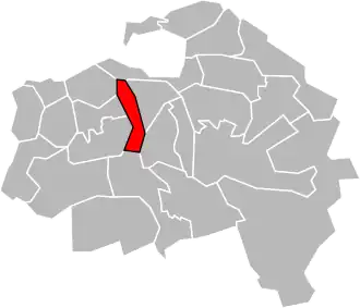 Locatie van het kanton