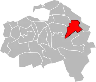 Locatie van het kanton