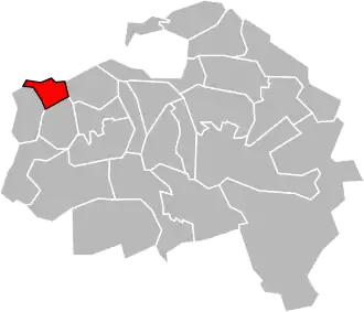 Locatie van het kanton