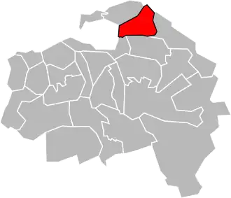 Locatie van het kanton