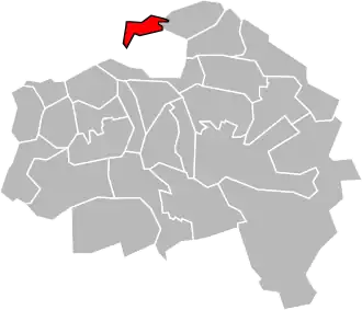 Locatie van het kanton