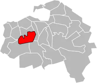 Locatie van het kanton