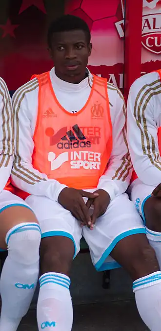 Mango in 2013 als speler van Olympique Marseille