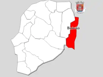 Kaart van Boivão