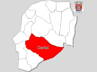 Kaart van Cerdal