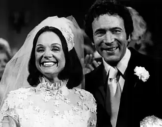David Groh met Valerie Harper in Rhoda in 1974