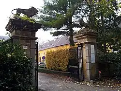 Poort met leeuwen