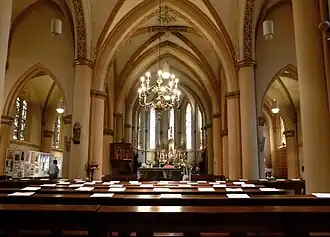 Interieur naar het oosten