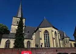 Zicht vanuit het zuiden