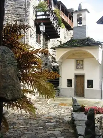 Kerk in Valeggia, gemeente Montescheno