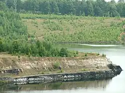 Bruinkoollaag (ligniet) in de Vallei van de Kikbeek