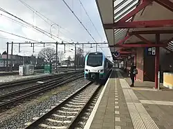 Connexxion Flirt-3 op station Ede-Wageningen