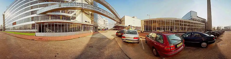 360° panorama van het binnenplein.