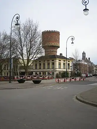 Gezicht over de Van Asch van Wijckbrug richting het zuiden