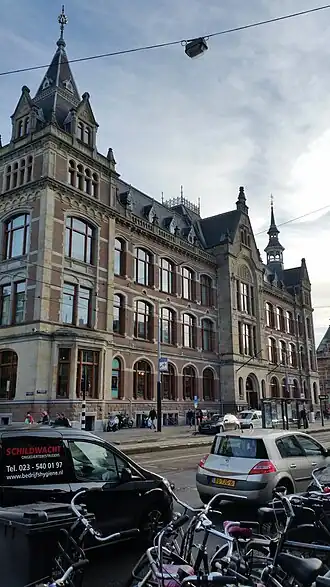 Van Baerlestraat 27, voormalige Rijkspostspaarbank (1901-1984), Conservatorium (1984-2008) en Conservatorium Hotel (2008-) (januari 2019)