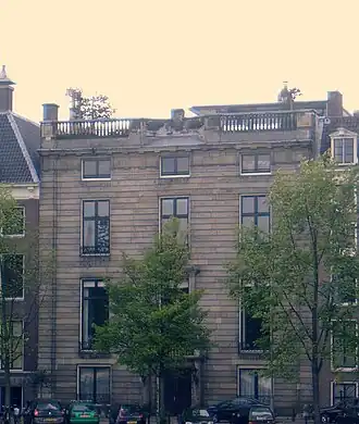 Het huis van burgemeester Huydecoper aan de Amstel; "Het Huis met de bloedvlekken"