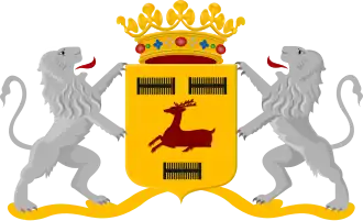 Het wapen van Van Cammingha.