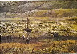 Zeegezicht bij Scheveningen, 1882