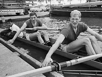 v.l.n.r. Rijnders, Suselbeek en Van Nes (1967)