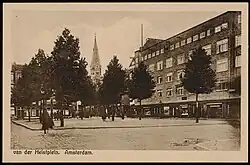Van der Helstplein in 1920