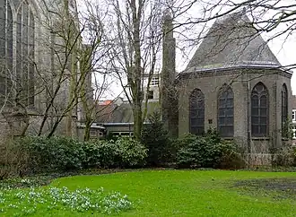 Exterieur Van der Vormkapel van de Sint-Janskerk te Gouda