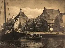 Pigmo-overdruk, ca 1920, Onder de Boompjes, Montfoort