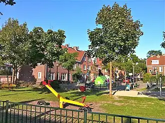 Van der Pekbuurt in Amsterdam-Noord.