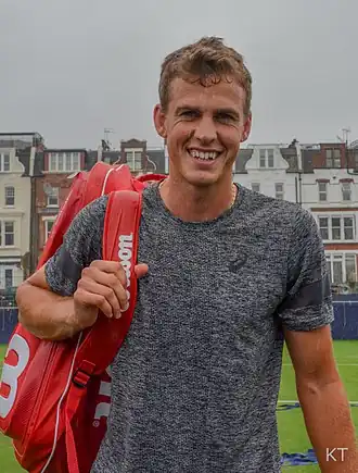 Vasek Pospisil tijdens ATP-toernooi van Londen 2016