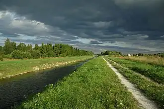 Het kanaal bij Rae