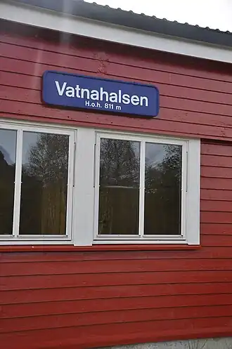 Station Vatnahalsen
