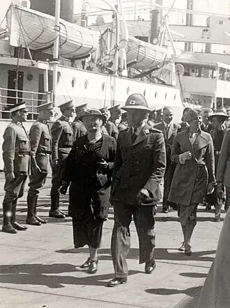 Veeneklaas met echtgenote (Rotterdam, 1936)