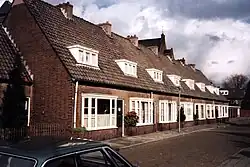 Arbeiderswoningen, Veenshof zijde Nachtegaalstraat