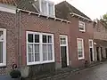Huis met rechte gevel