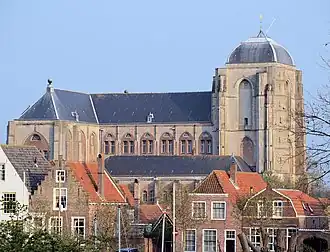 Grote of Onze-Lieve-Vrouwekerk, Veere, gesticht 1342