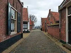 Velsen-Zuid, Het oude centrum van Velsen, met zicht op het Noordzeekanaal