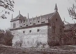 Deel van het kasteelpark in Veltrusy (1904)