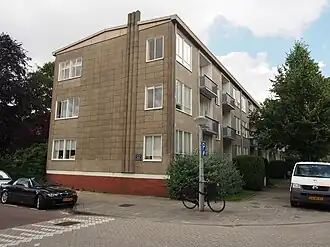 Airey-woningen langs de Veluwelaan (juni 2016)