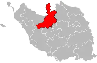 Locatie van het kanton