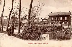 Station Vendeuil in 1905