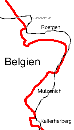 Tracé van de Vennbahn