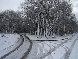 De Vennebulten in de sneeuw (2005)