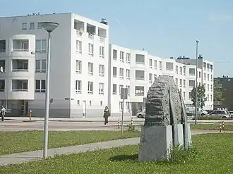 Venserpolder, kunstwerk Maria Planeta Citta, door Evert van Kooten Niekerk uit 1992