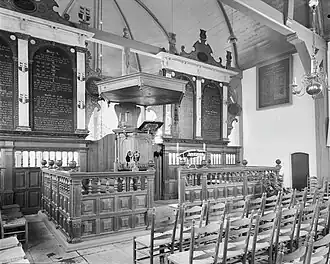 Interieur dorpskerk Bleiswijk