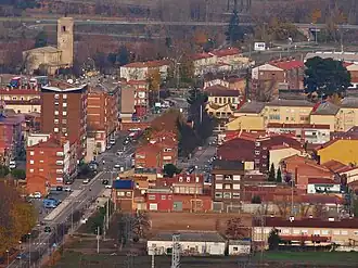 Zicht op Venta de Baños