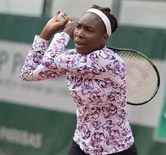 Winnares in het enkelspel, Venus Williams