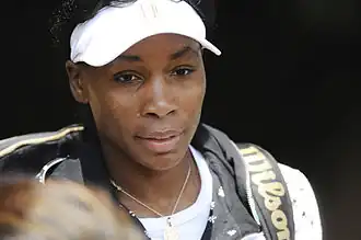 Winnares in het enkelspel, Venus Williams